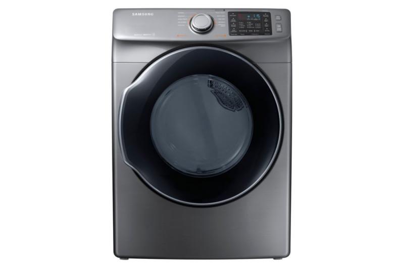 Samsung 7.5 cu.ft. Electric Dryer with SteamDry in Platinum
