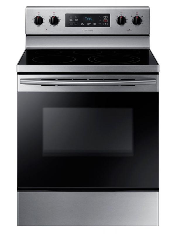 Samsung 5.9 cu. ft. Electric Free-Standing Range with Wide-View Window