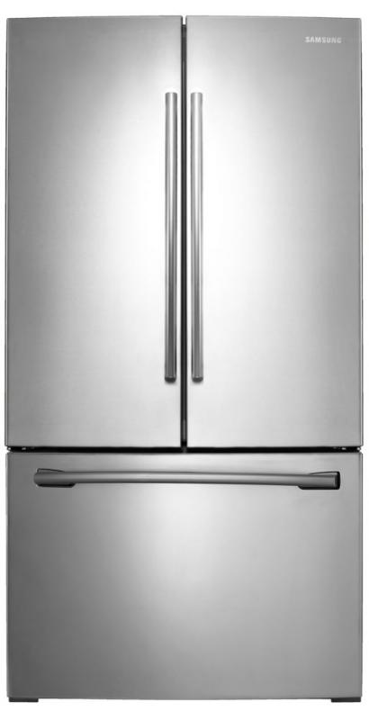 Samsung 26 cu. ft. 3-Door French Door Refrigerator with Twin Cooling Plus in Stainless Steel
