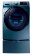 Samsung 5.2 Cu. Feet Blue Sapphire Front Load Washer With Adwash - WF45K6200AZ