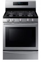 Samsung 5.8 cu. ft. Free-Standing True Convection Gas Range in Stainless Steel