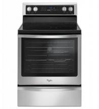 Whirlpool Freestanding Electric Range with Self-Cleaning Convection Oven in Stainless Steel