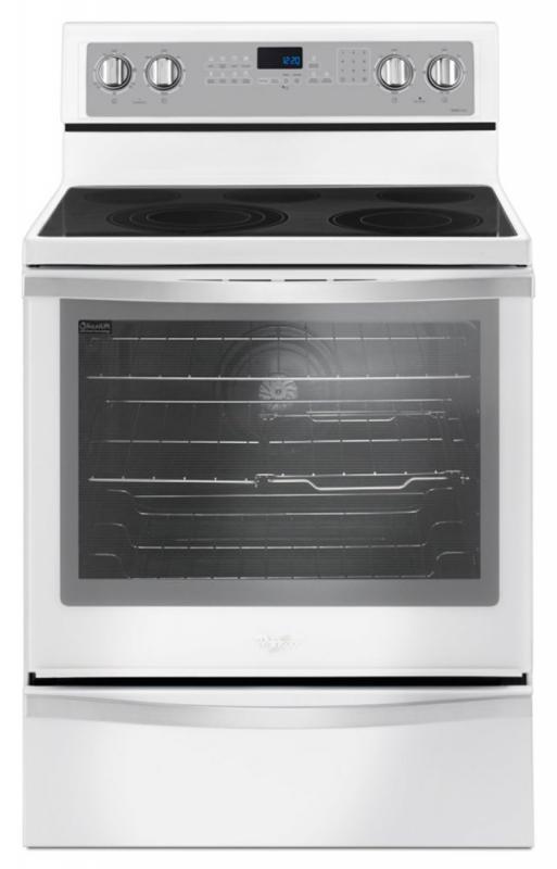 Whirlpool 6.4 Cu. Feet  Freestanding Electric Range with True Convection
