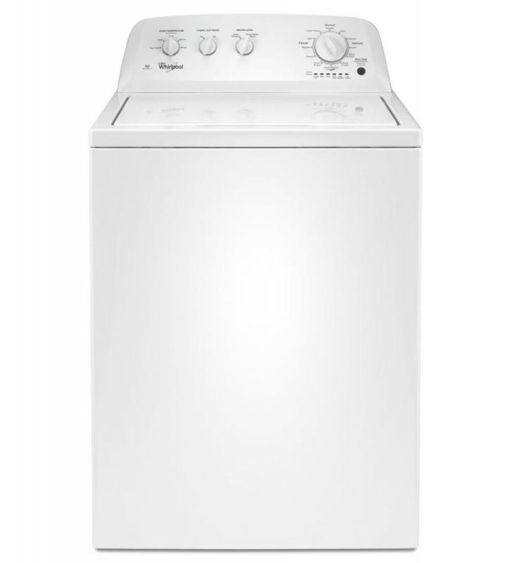 Whirlpool 4.0 cu. ft. Top Load Washer in White with Porcelain Basket