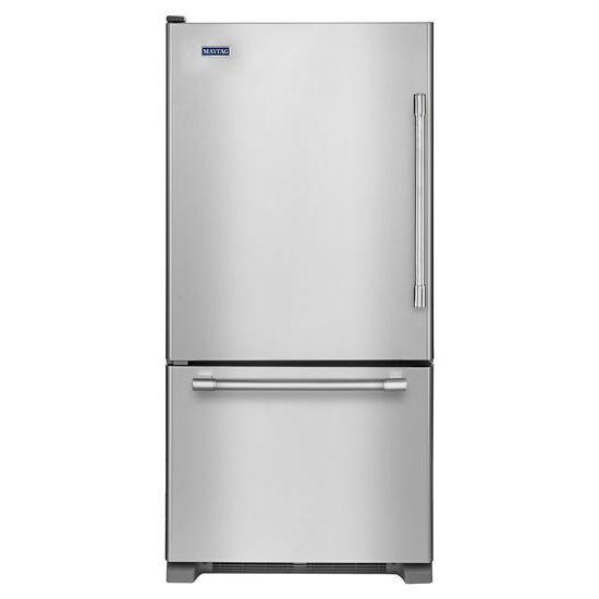 Maytag 30" Bottom Freezer Refrigerator with Freezer Drawer, 19 Cu. Feet