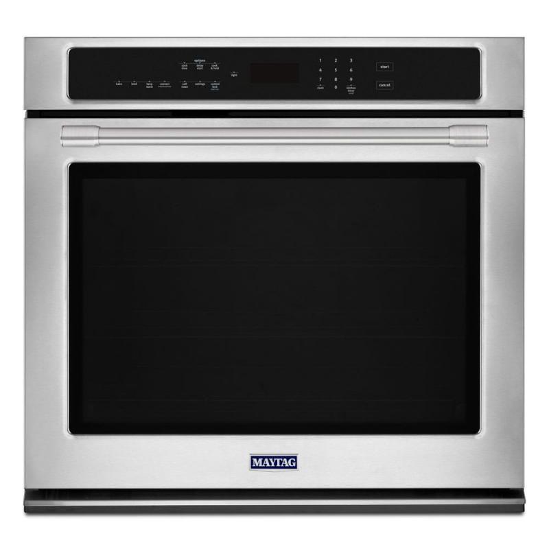 Maytag 27" Wide Single Wall Oven with Convection - 4.3 cu. Feet.