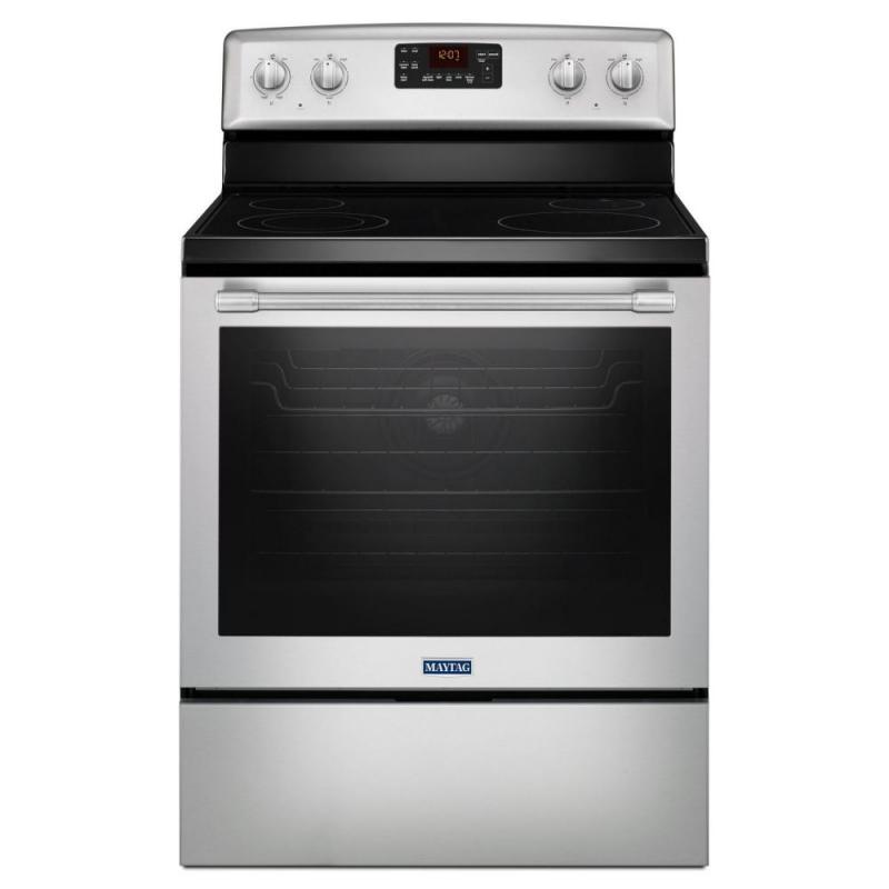 Maytag 30" Wide Electric Range with Fan Convection and Max Capacity Rack - 6.4 Cu. Feet