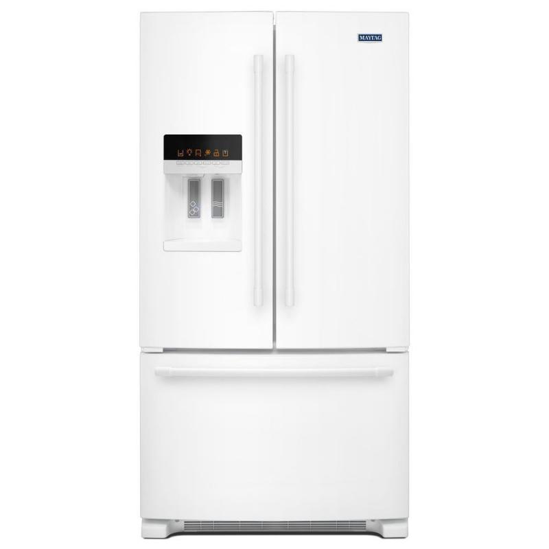 Maytag 36" Wide French Door Refrigerator with PowerCold Feature - 25 Cu. Ft,