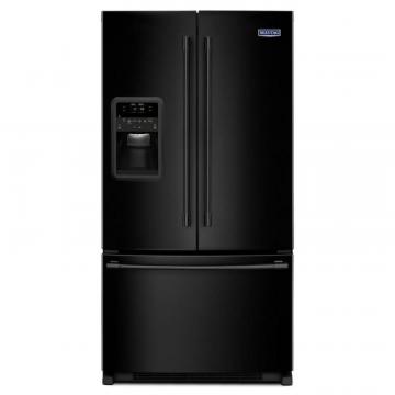 Maytag 33 " Wide French Door Refrigerator with Beverage Chiller Compartment - 22 Cu. Feet,