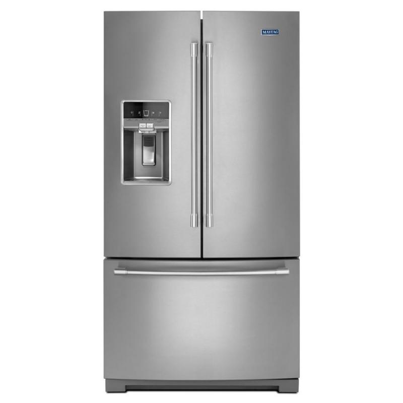 Maytag 36" Wide French Door Refrigerator with Dual Cool Evaporators - 27 Cu. Feet