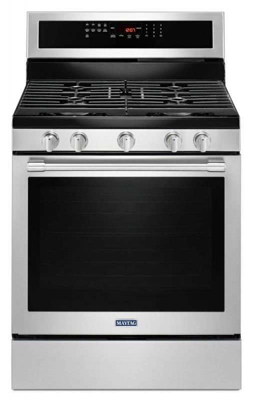 Maytag 30" Wide Gas Range With True Convection And Power Preheat - 5.8 Cu. Ft