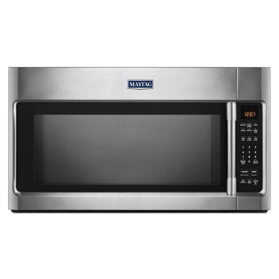 Maytag 2.0 cu. Feet Over-the-Range Microwave with Sensor Cooking & Stainless Steel Cavity