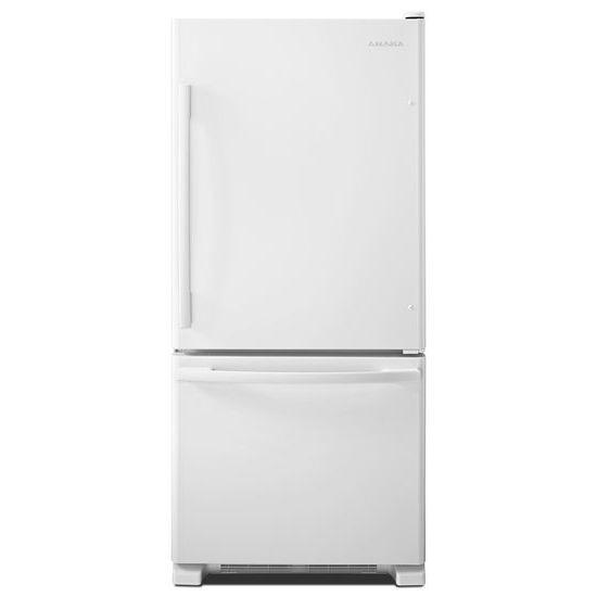 Amana 18.7 cu. ft. Refrigerator with Bottom Mount Freezer in White
