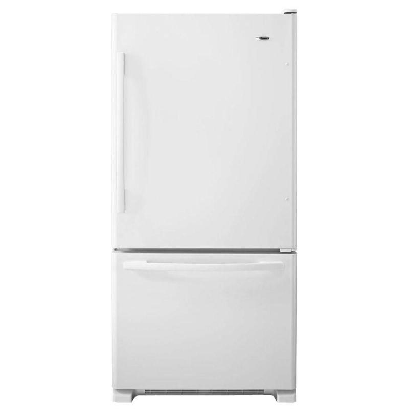 Amana 21.1 cu. ft. Refrigerator with Bottom Freezer in White