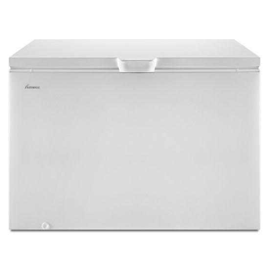 Amana 14.8 Cu. Ft. Compact Chest Freezer with Deepfreeze Technology in White