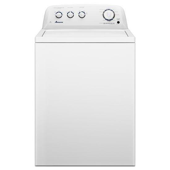 Amana 4.2 cu. ft. High-Efficiency Top-Load Washer with Stainless Steel Tub in White