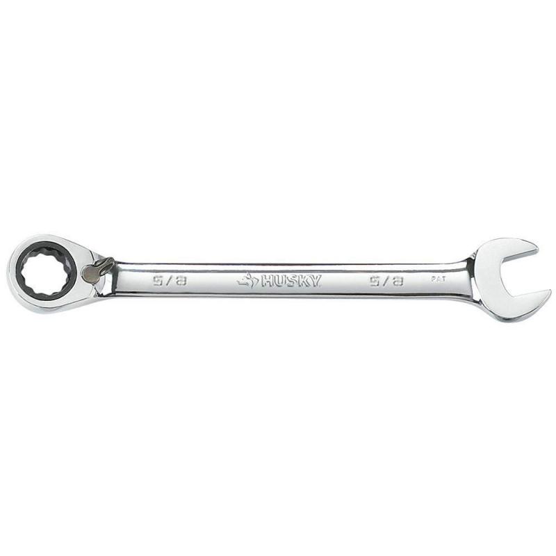 Husky 5/8" Reversible Ratcheting Combination Wrench