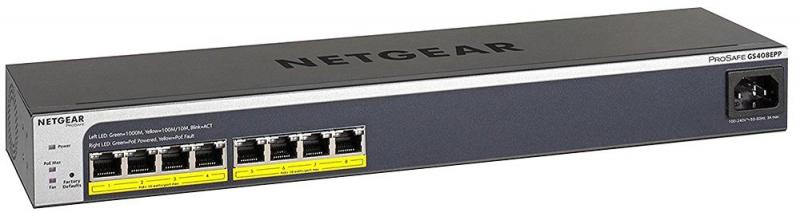 Netgear 8 Port Easy Mount Gigabit PoE+ Managed Switch