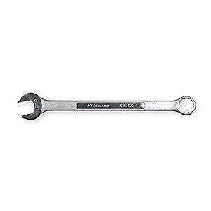 Westward 13mm Combination Wrench, Metric, Satin, Number of Points: 12