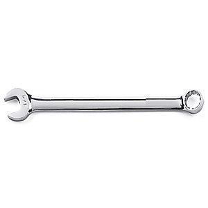 Westward 19mm Combination Wrench, Metric, Full Polish, Number of Points: 12