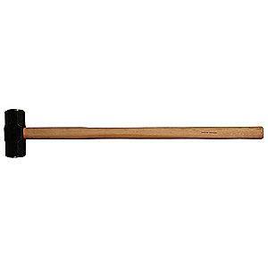 Westward Double Face Sledge Hammer, 16 lb. Head Weight, 2-3/4" Head Width, 35-1/8" Overall Length