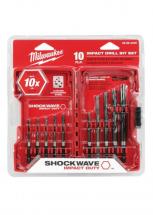 Milwaukee Tool Shockwave Hex Drill Bit Set (10 PC)