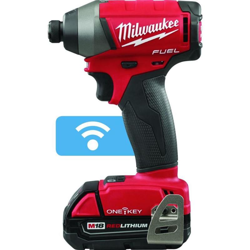 Milwaukee Tool M18 Fuel With One-Key 1/4 Inch Hex Impact Driver Kit