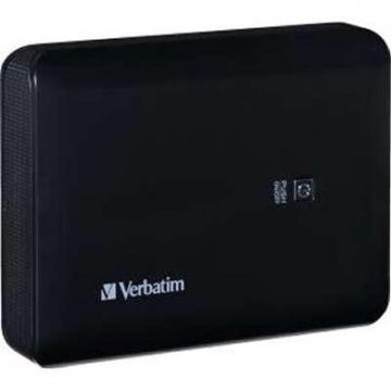 Verbatim Dual USB Power Pack 10400MAH Black
