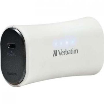 Verbatim 2200mAh Portable Power Pack White