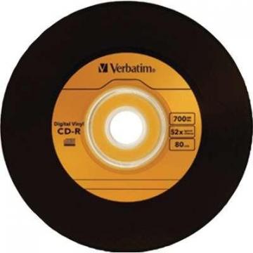 Verbatim 10-pack CD-R 52X 700MB Digital Vinyl Bulk Retail Box