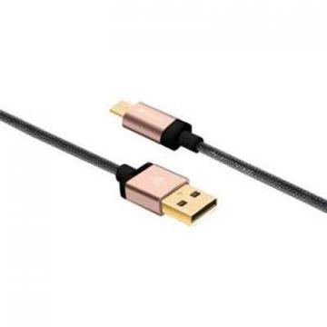 Verbatim 47 inch Braided Champange Sync & Charge Micro USB Cable