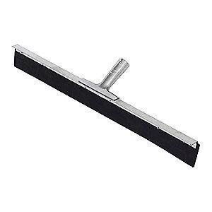 Rubbermaid 24"W Straight Rubber Floor Squeegee Without Handle, Black