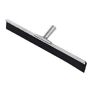 Rubbermaid 18"W Straight Rubber Floor Squeegee Without Handle, Black