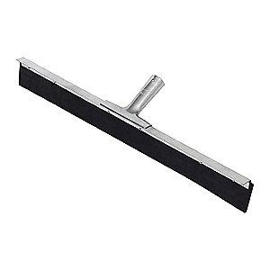 Rubbermaid 24"W Straight Rubber Replacement Squeegee Blade, Black