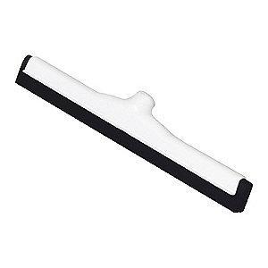 Rubbermaid 18"W Straight Double Rubber Floor Squeegee Without Handle, Black