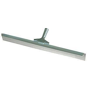 Tough Guy 18"W Straight Nonmarking Rubber Floor Squeegee Without Handle, Gray