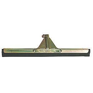 Tough Guy 30"W Straight Foam Rubber Floor Squeegee Without Handle, Black