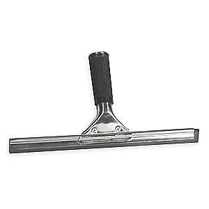 Tough Guy 18"W Straight Rubber Window Squeegee Without Handle, Black