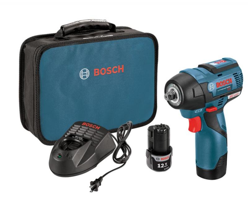 Bosch 12V MAX EC Brushless 3/8" Impact Wrench Kit