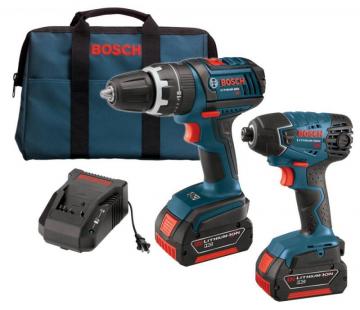 Bosch 18V Lithium Ion 2-Piece Combo Kit