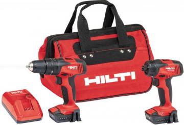 Hilti 12V Lithium-Ion Cordless Rotary Hammer Drill/Drill Driver Combo Kit (2-Tool)