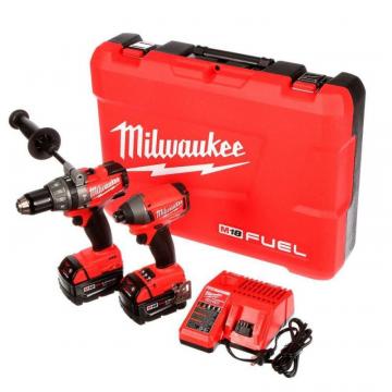 Milwaukee M18 FUEL Hammer Drill/Driver and Impact Combo Kit
