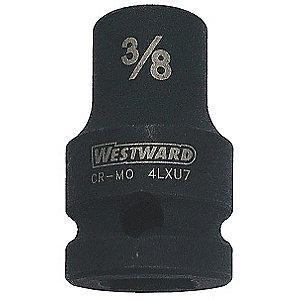 Westward Impact Socket, 1/2" Drive, 3/8", 6pts