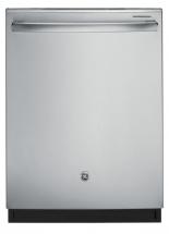 GE 24-inch Top Control Built-In Under-Counter Dishwasher with Stainless Steel Tall Tub