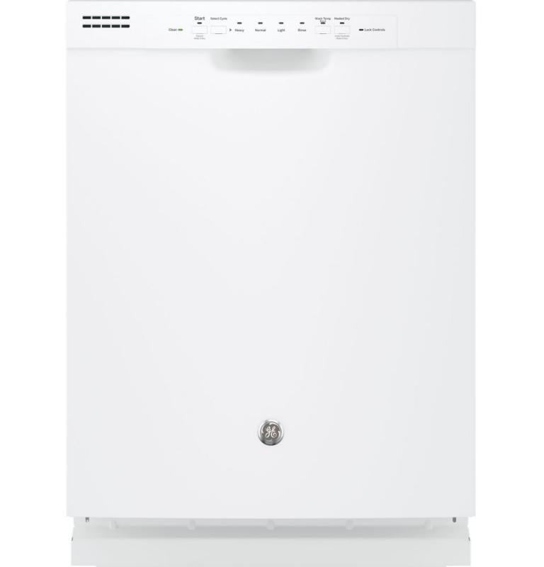 GE 24" Front Control Built-In Tall Tub Dishwasher in Stainless Steel, 55 dBA