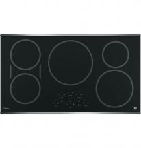 GE Profile  36- Inch  Electric Cooktop in Stainless Steel