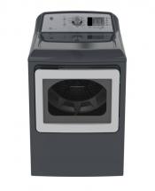 GE 7.4 IEC cu. ft. Top Load Matching Dryer in Diamond Grey, ENERGY STAR