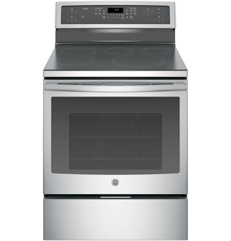 GE 30-inch Freestanding Induction Range with Self Cleaning Oven - 5.3 cu.ft.