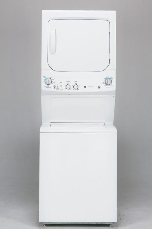 GE Unitized SpaceMaker Washer & Gas Dryer