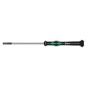 Wera Alloy Tool Steel Precision Screwdriver with 1-9/16" Slotted Tip